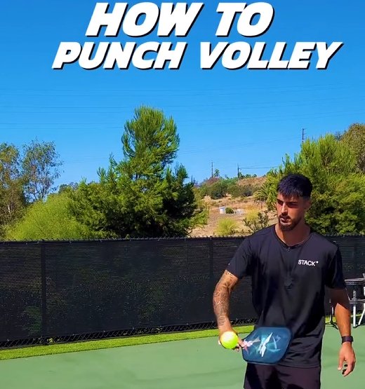 How To Punch Volley In Pickleball - Tips To Get Better At Pickleball