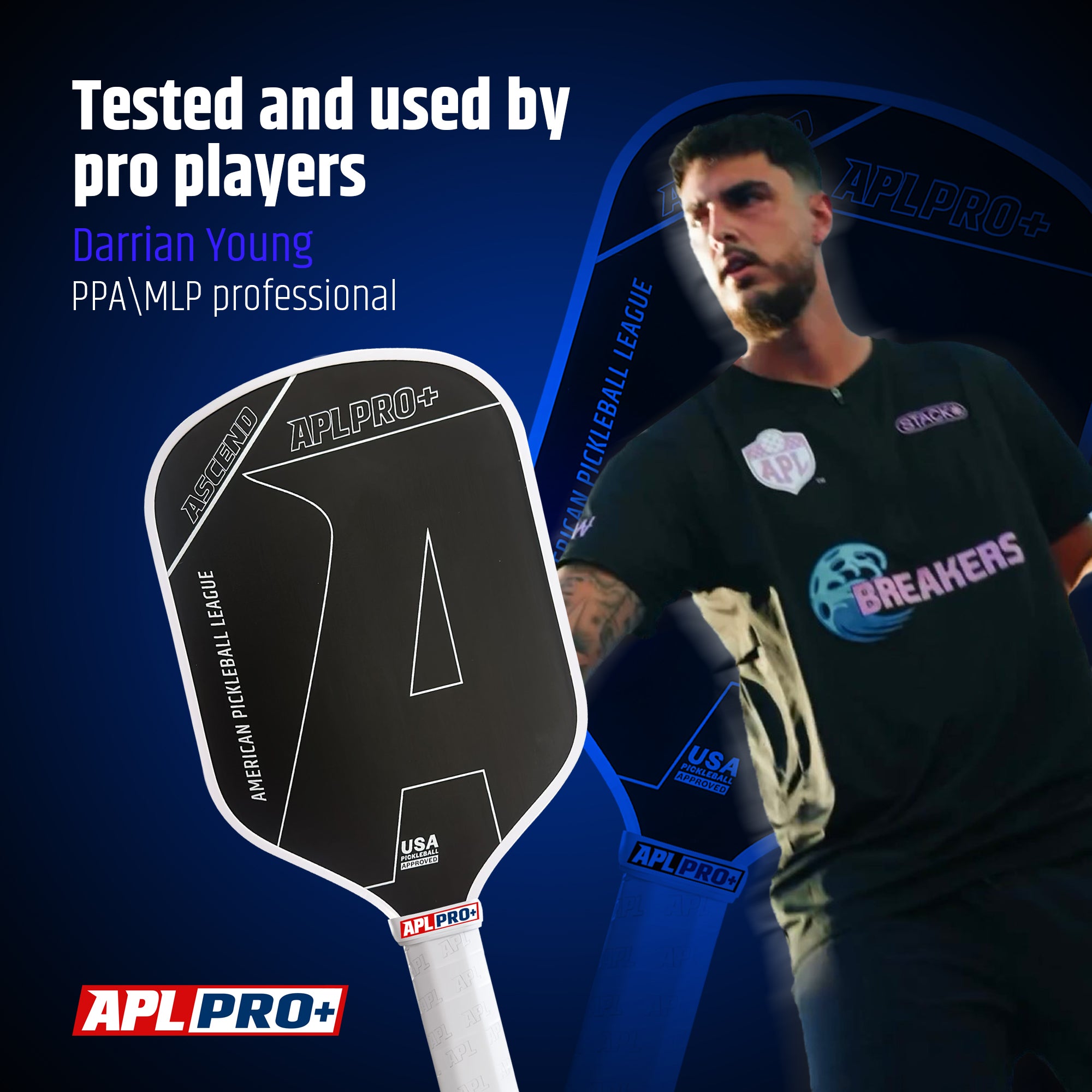 Ascend UPA Gen 3 Thermoformed PRO+ Paddle