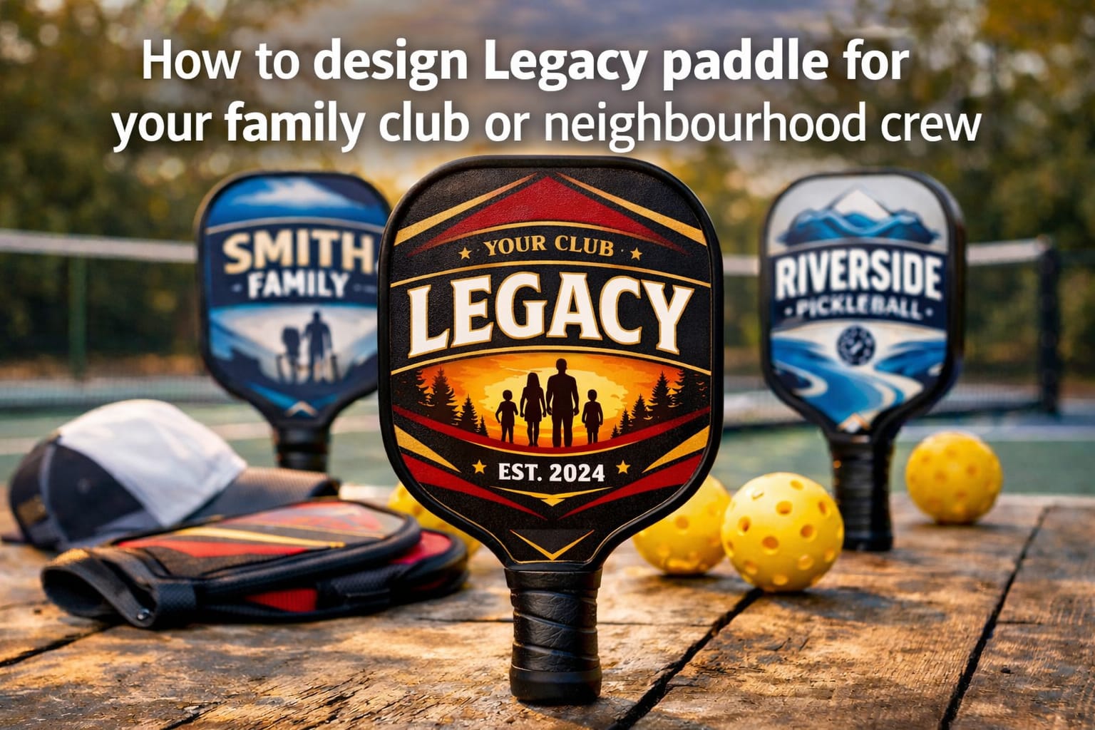 How to Design a Legacy Paddle for Your Family Club or Neighbourhood Crew
