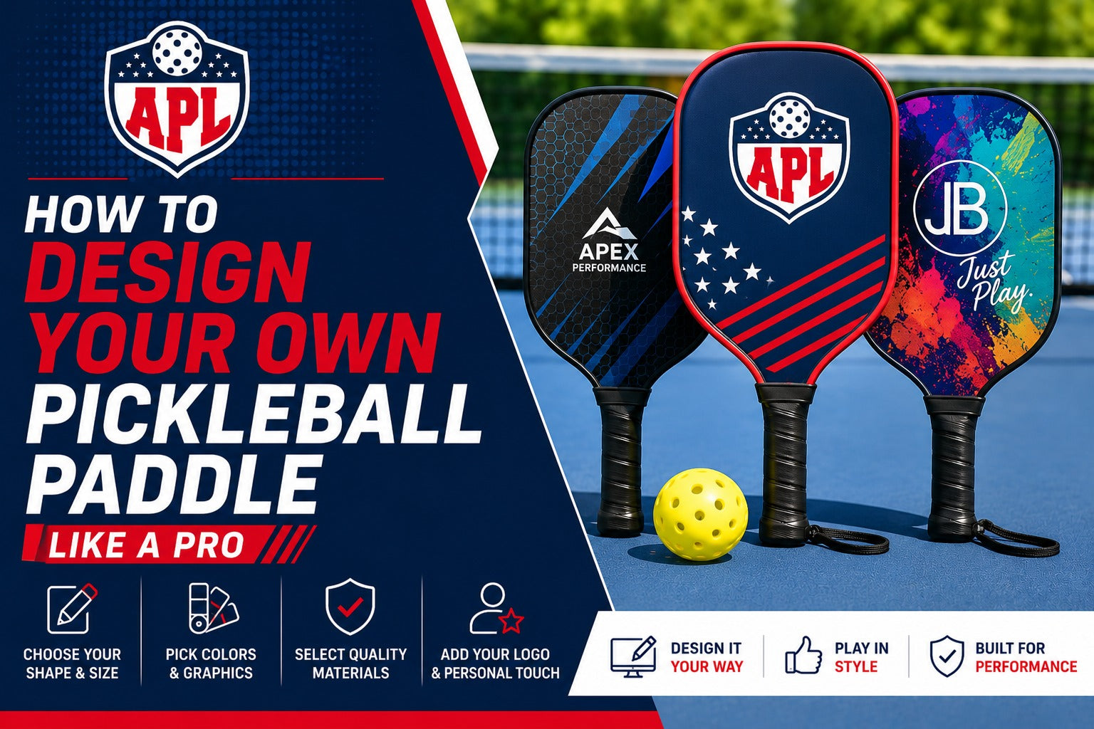 How to Design Your Own Pickleball Paddle Like a Pro