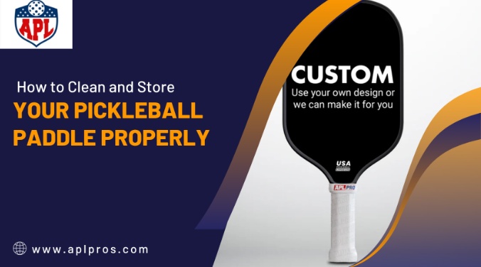 How to Clean and Store Your Pickleball Paddle Properly