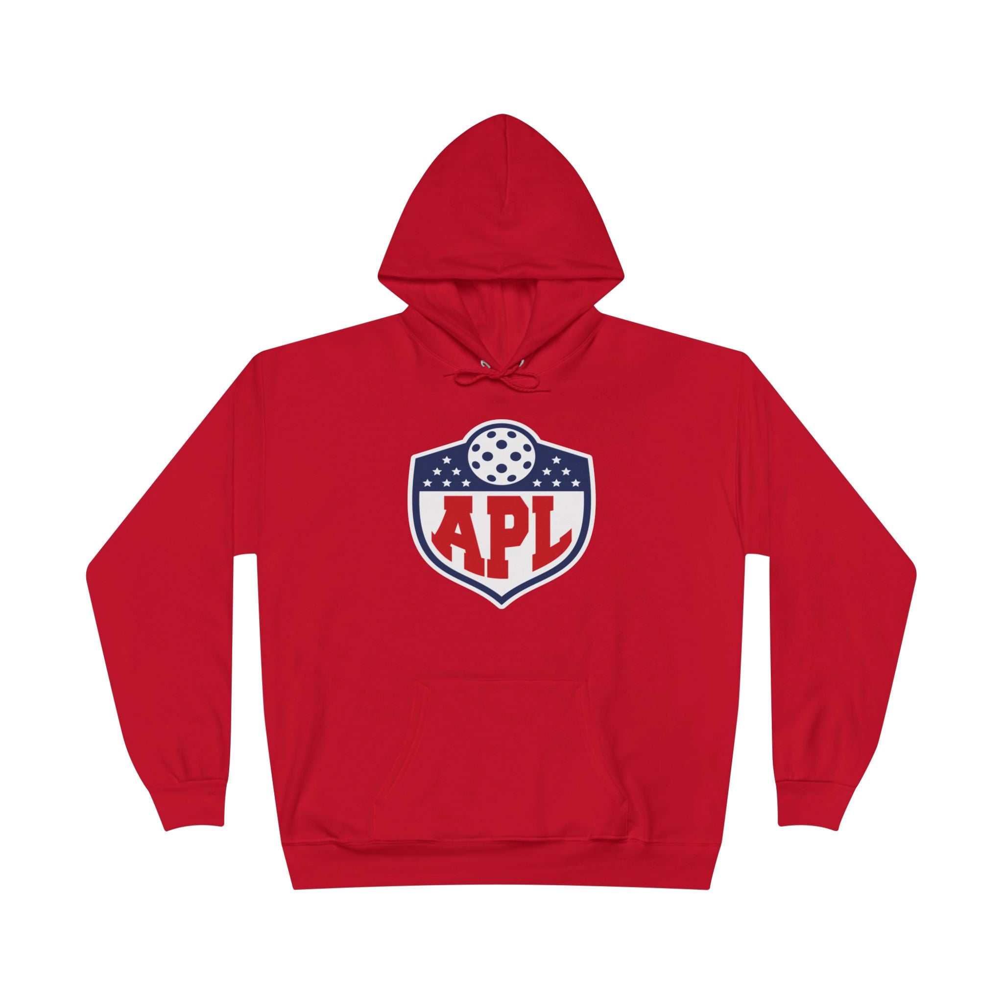 APL Pickleball Shield Hoodie — Retro Pickleball Pullover