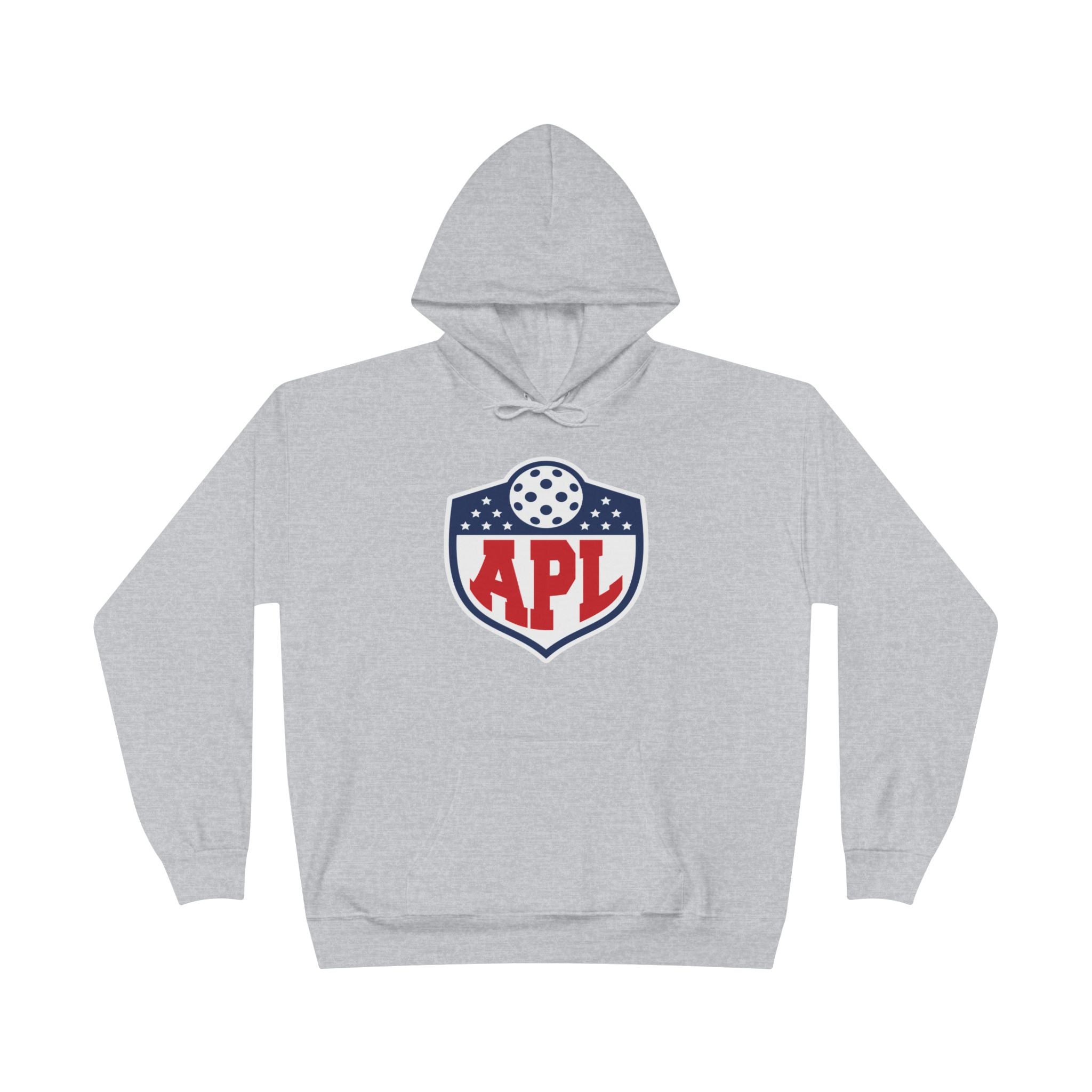 APL Pickleball Shield Hoodie — Retro Pickleball Pullover