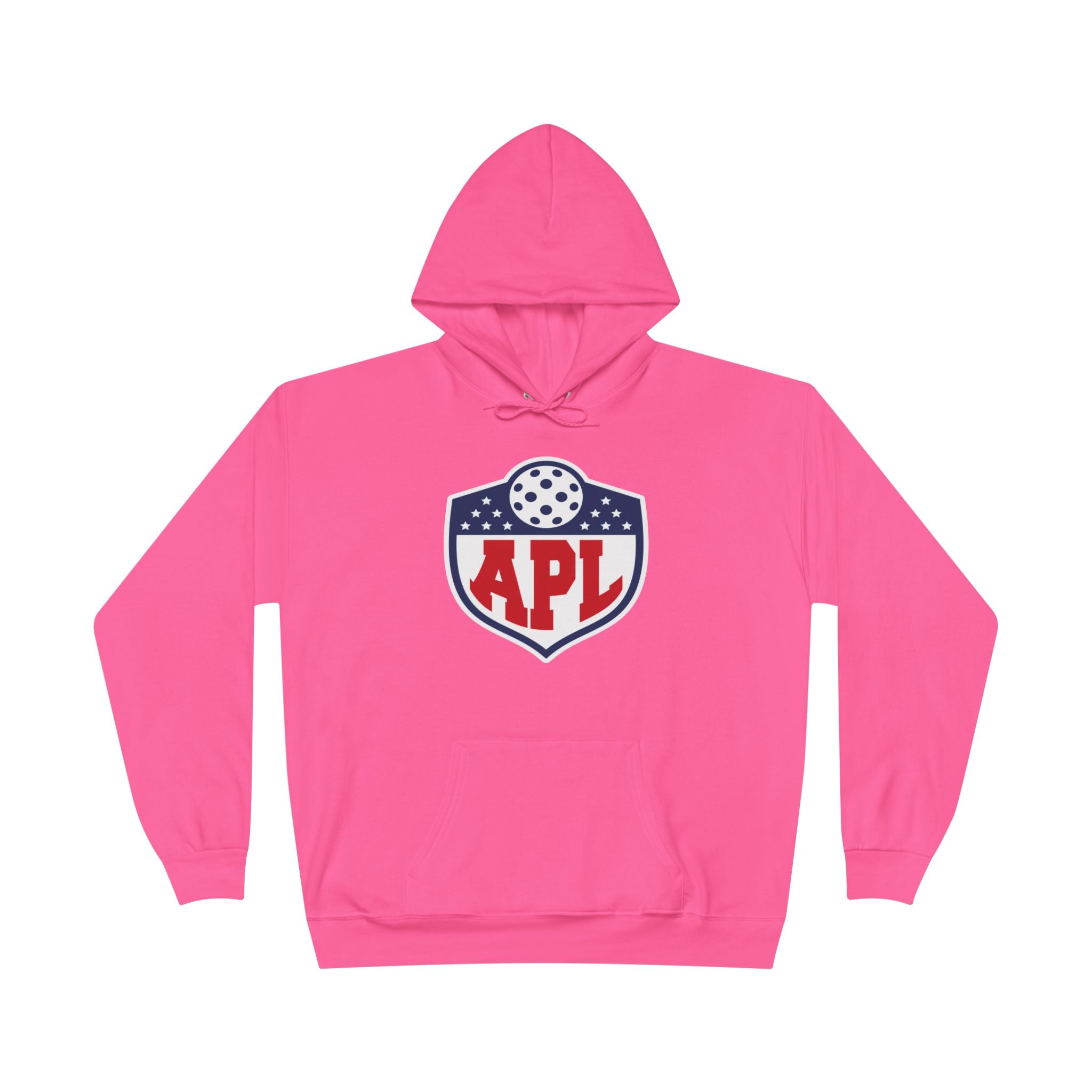 APL Pickleball Shield Hoodie — Retro Pickleball Pullover