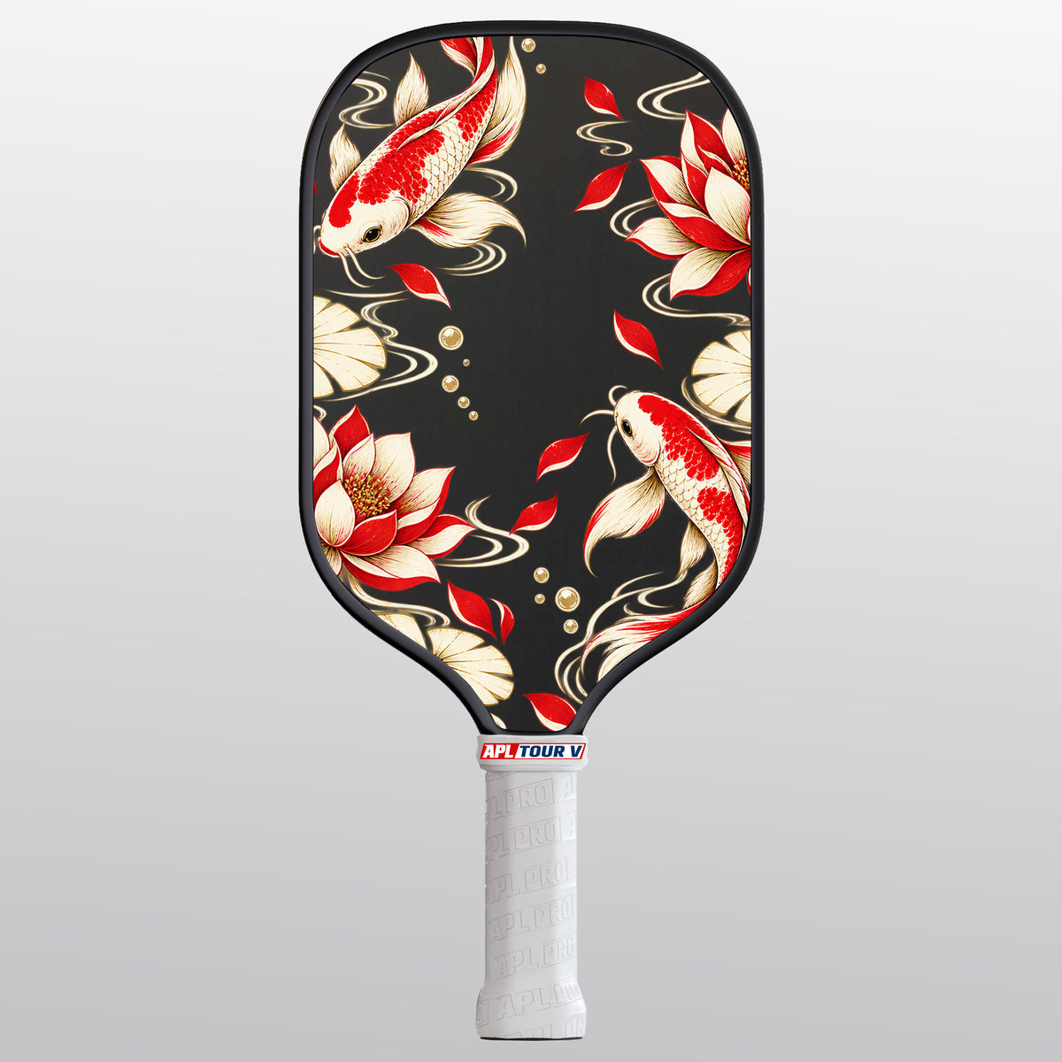 Koi Fish TOUR V 16mm Pickleball Paddle | T700 Carbon Fiber | Gen 5 Thermoformed