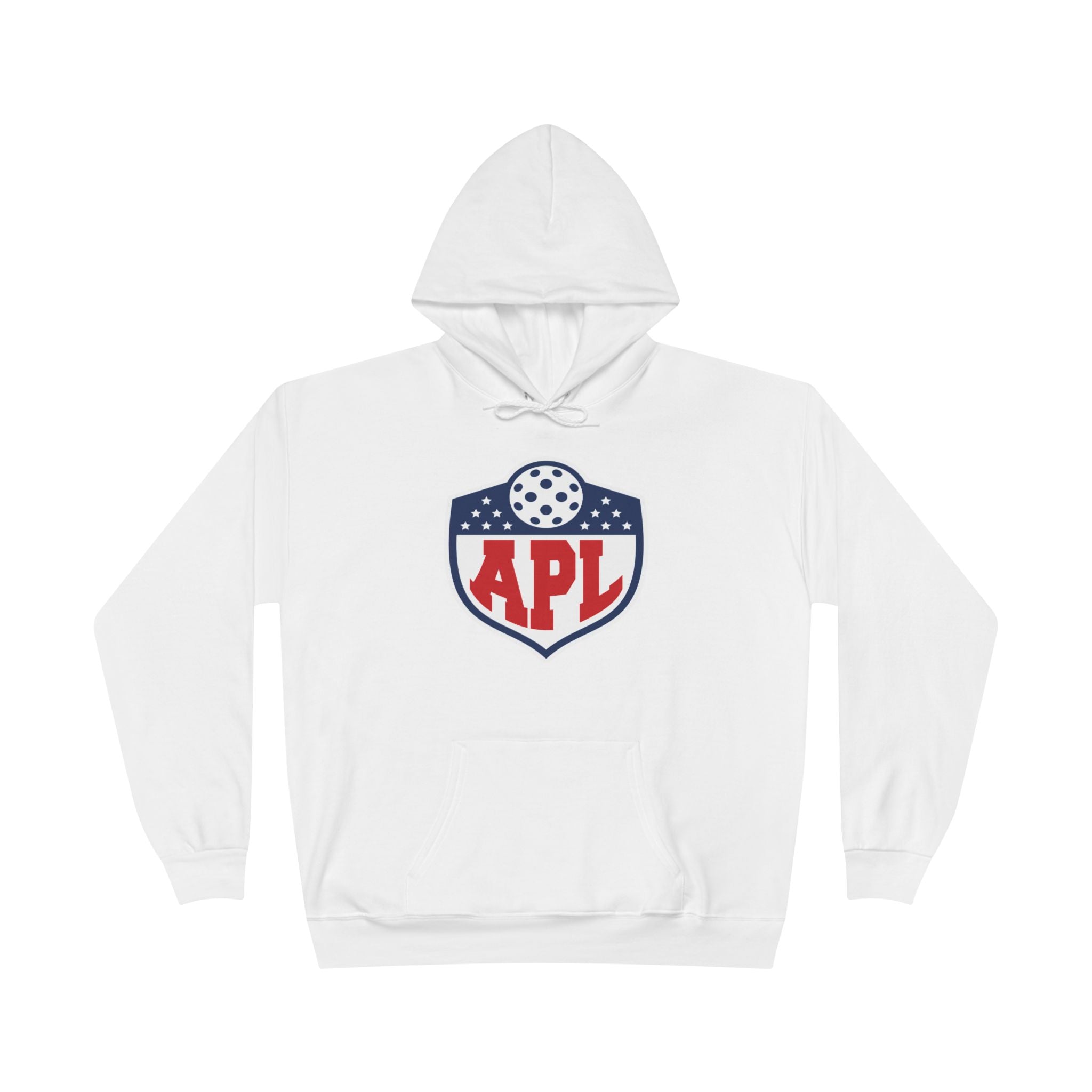 APL Pickleball Shield Hoodie — Retro Pickleball Pullover