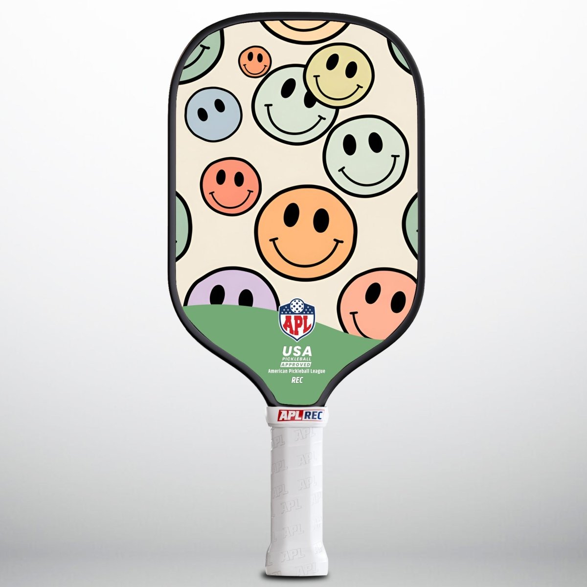 Face Smiley recommended pickleball paddles for her and for him