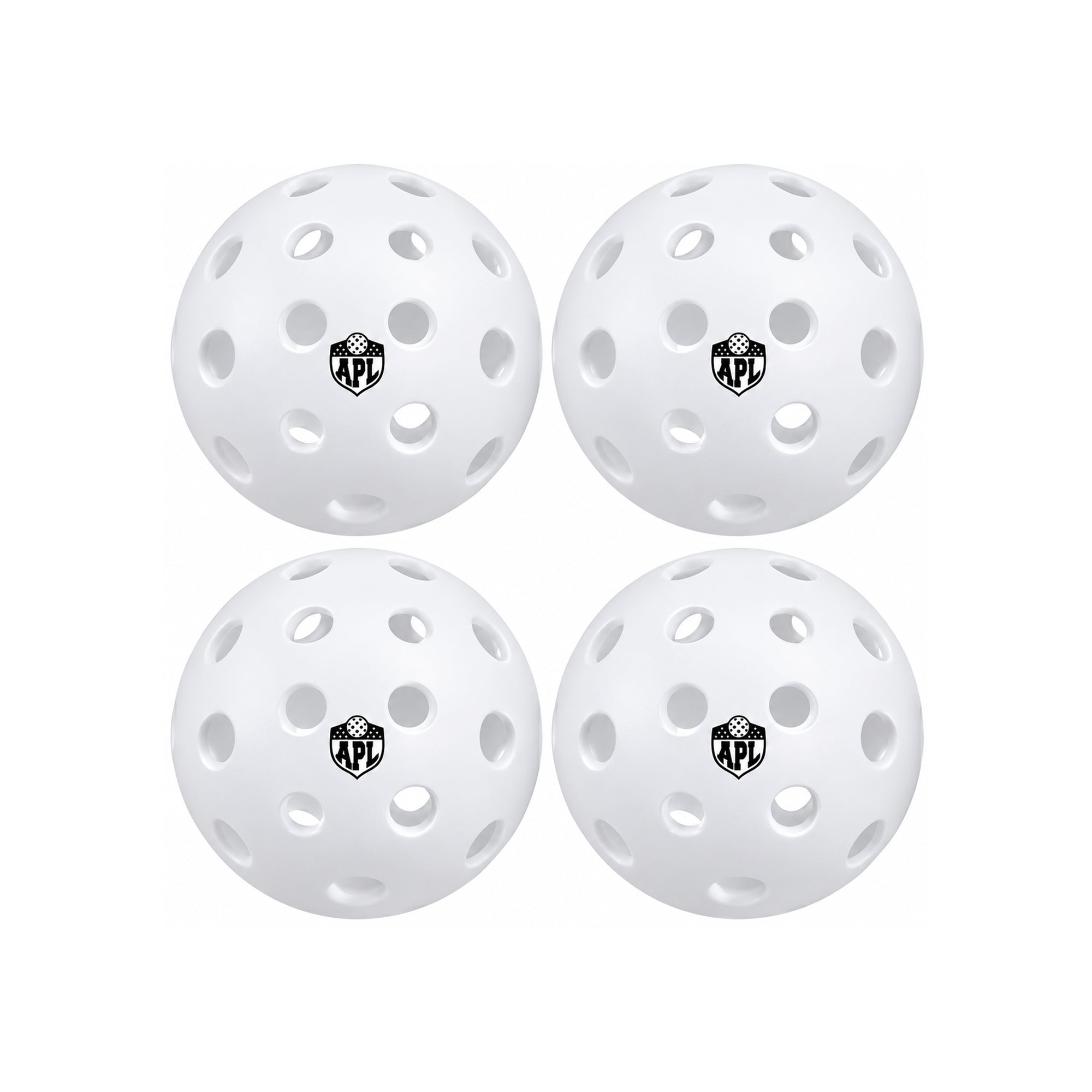 APL Pro AeroLite Pickleballs 4 Pack