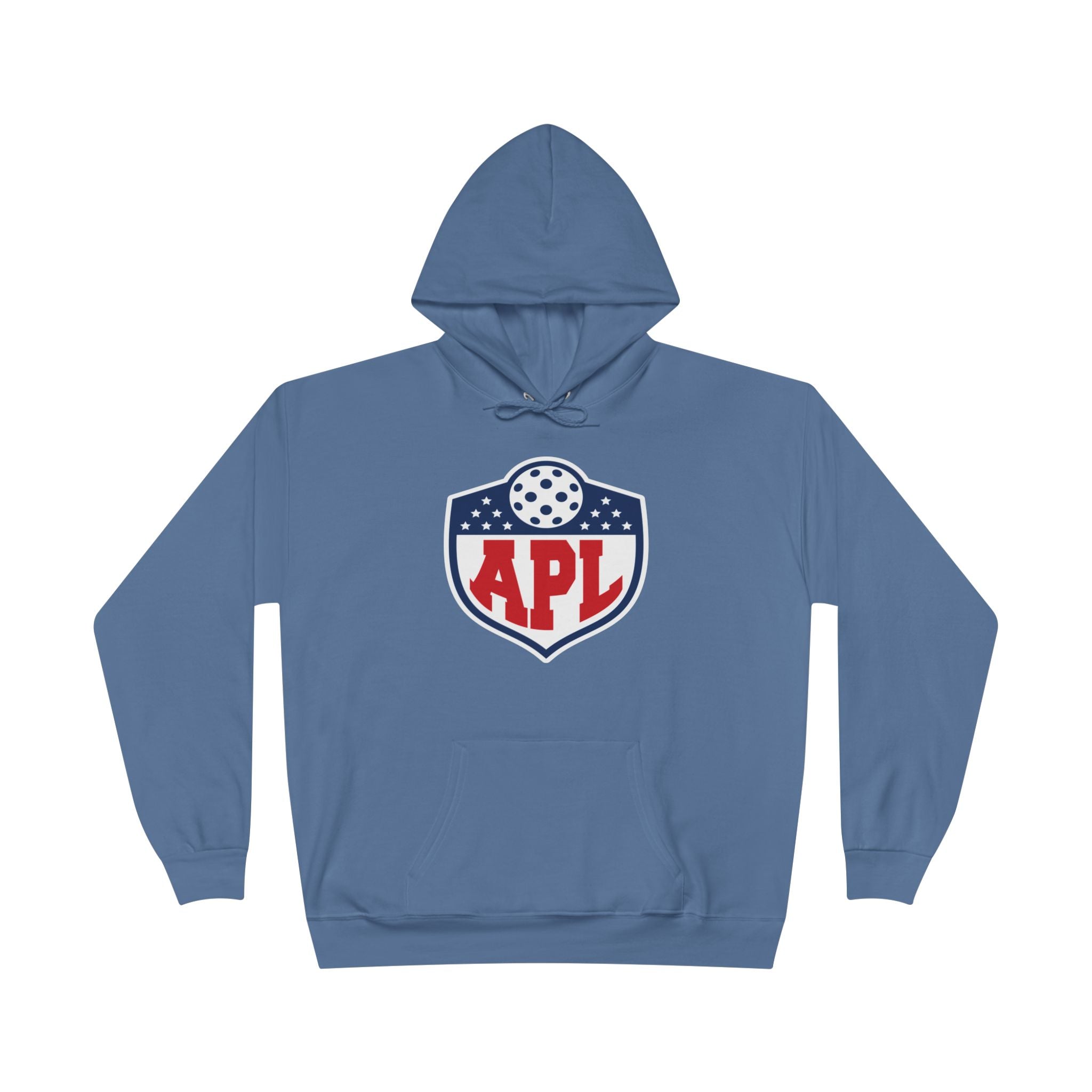 APL Pickleball Shield Hoodie — Retro Pickleball Pullover