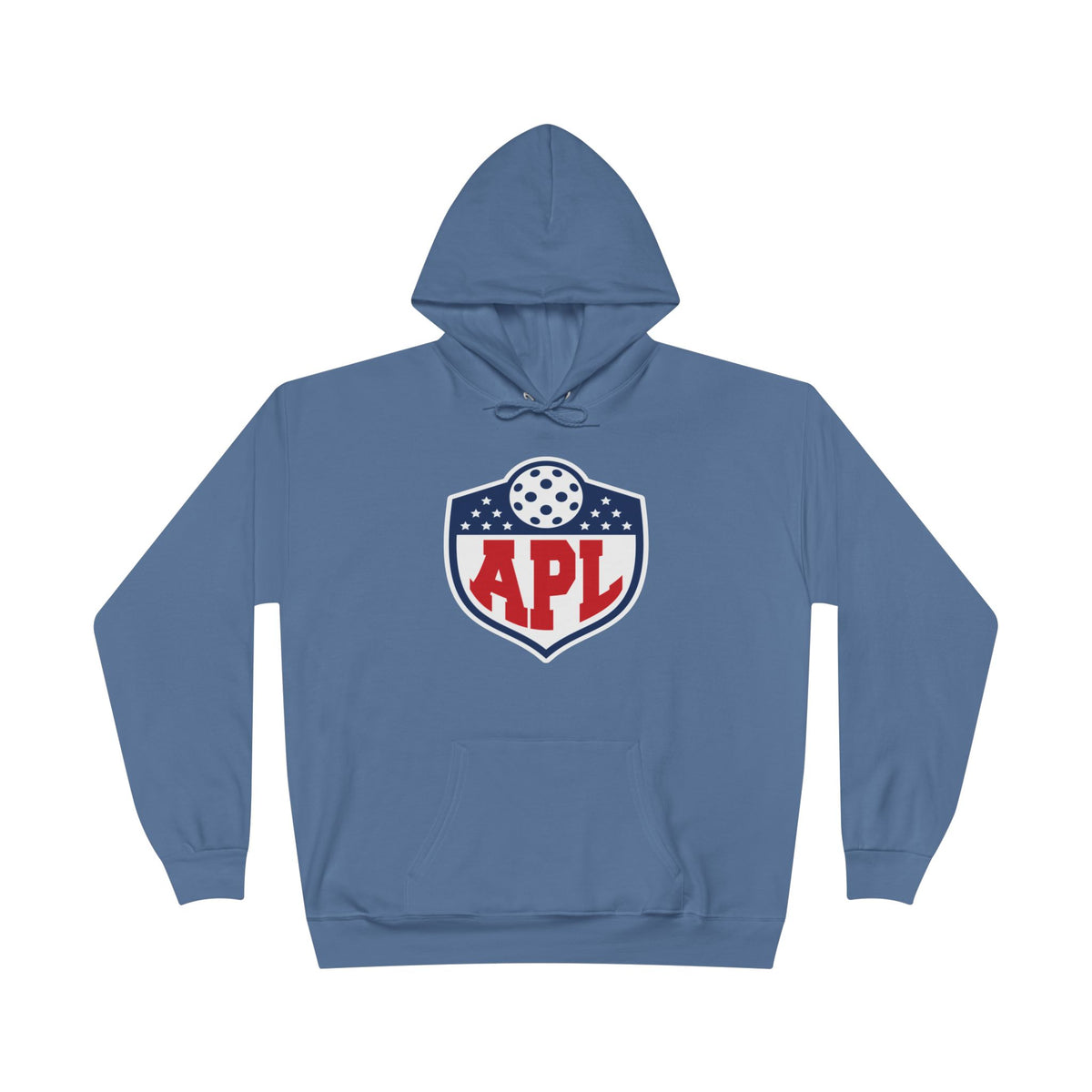 APL Pickleball Shield Hoodie — Retro Pickleball Pullover