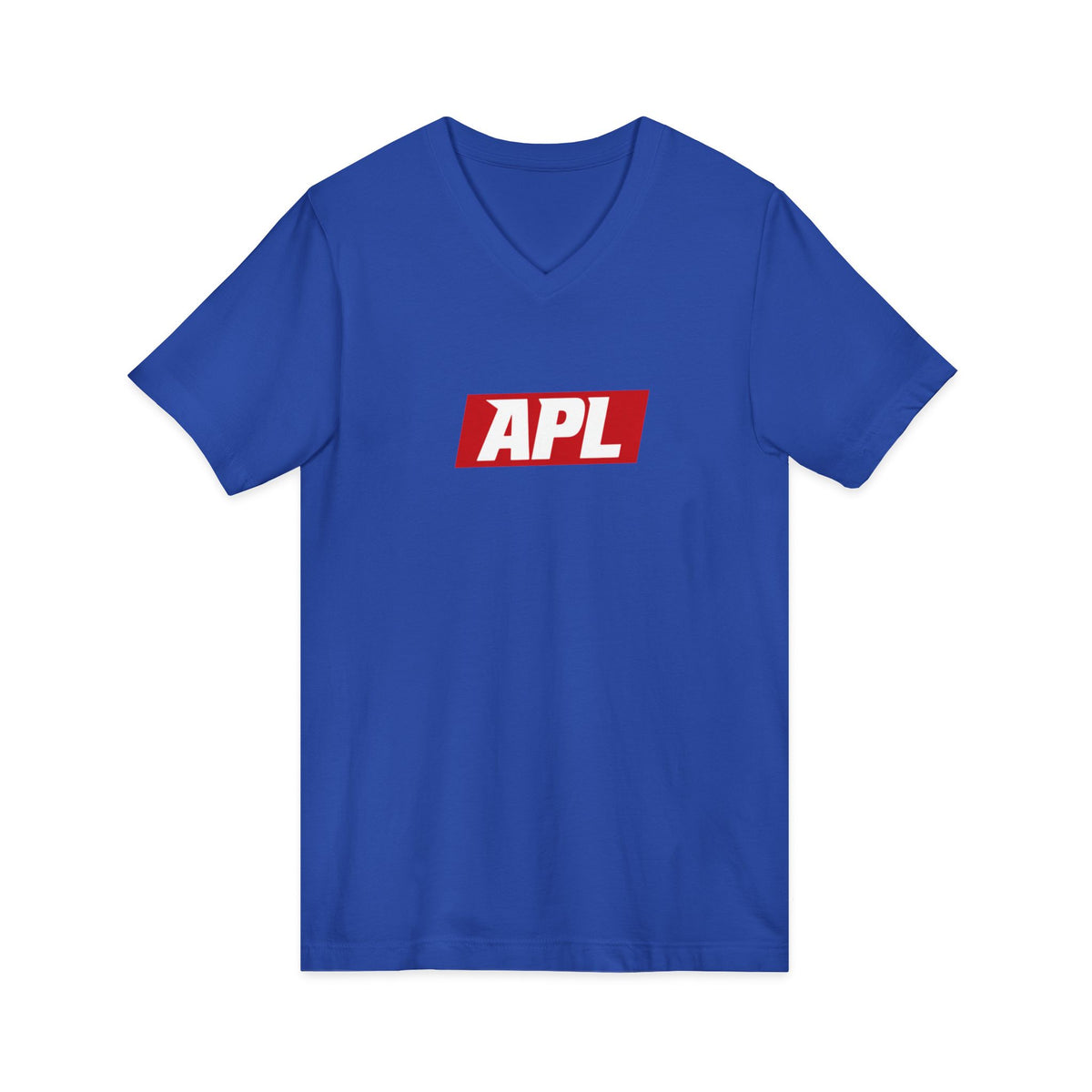 Unisex Jersey Short Sleeve V-Neck Tee