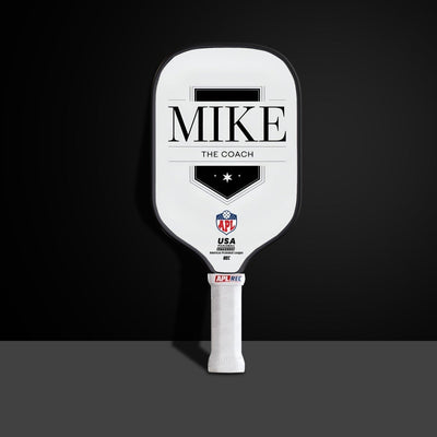 Personalized Name Paddle - Design your own carbon fiber custom pickleball paddle.