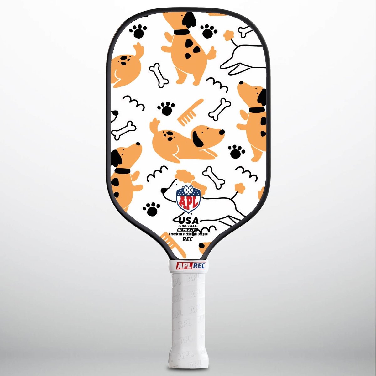 dog and paws best pickleball paddle for control , spin and power.