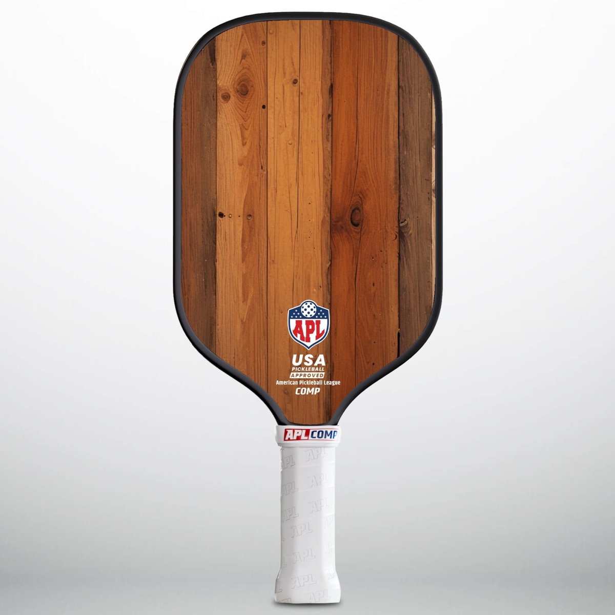 Wooden Planks Best Pickleball Paddles for Intermediate players made in USA with carbon fiber.
