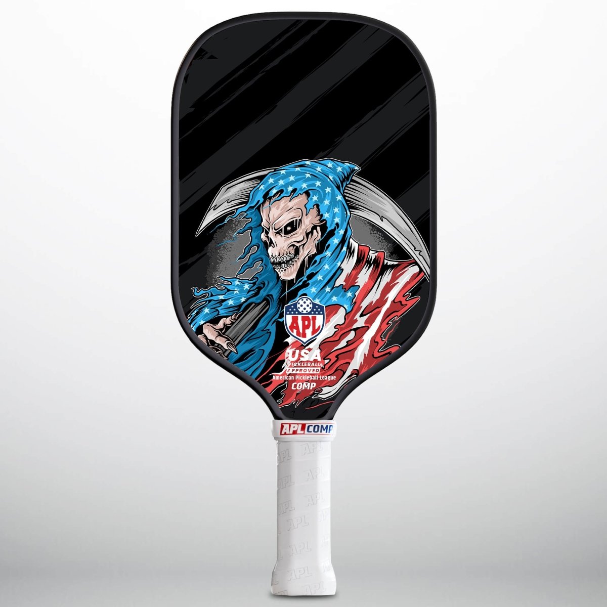 This is made in the USA pickleball paddle. It can be used by beginners, intermediate and pro players