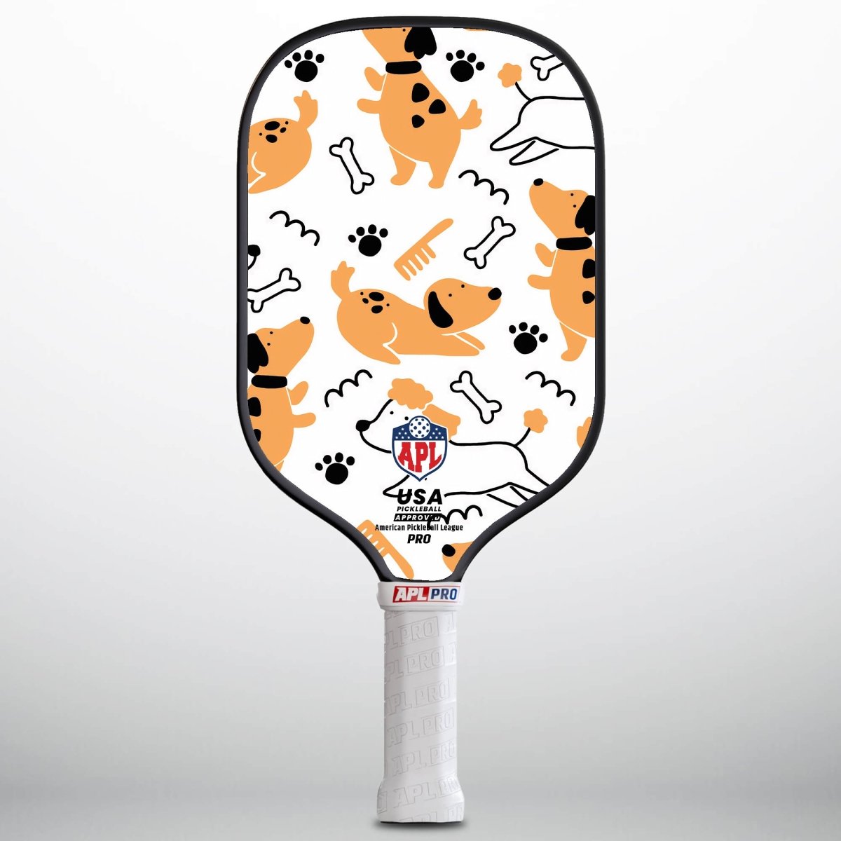 dog and paws best pickleball paddle for control , spin and power.