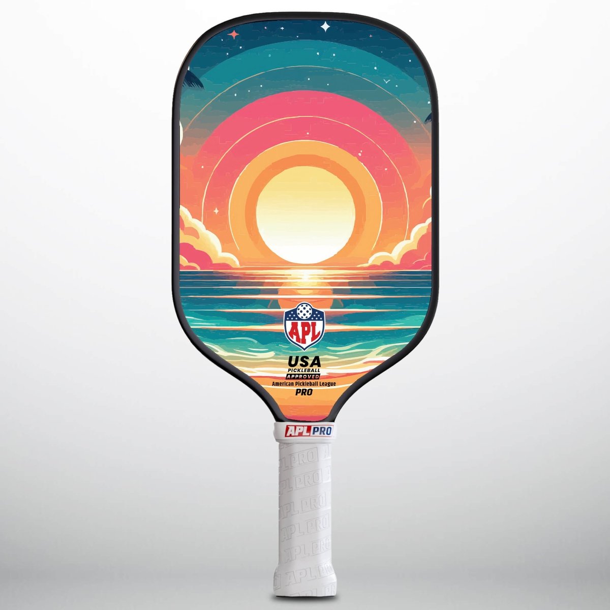 Sun Flowers Best Pickleball Paddles for pro players made in USA with carbon fiber.