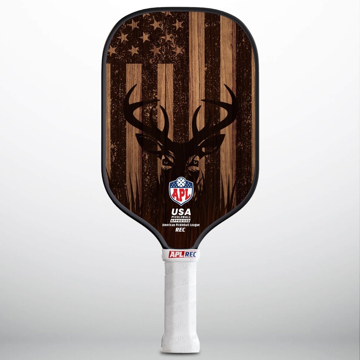 APL - Deer Flag | 16mm Carbon Fiber | Best Pickleball Paddles | American Pickleball League