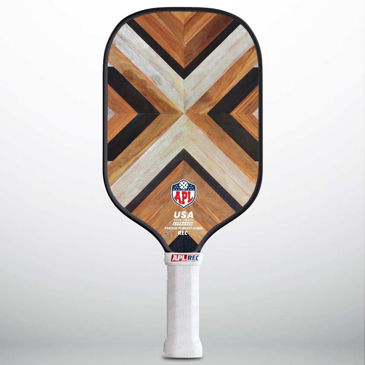 wooden patterns usapa pickleball approved paddles by AMERICAN PICKLEBALL LEAGUE