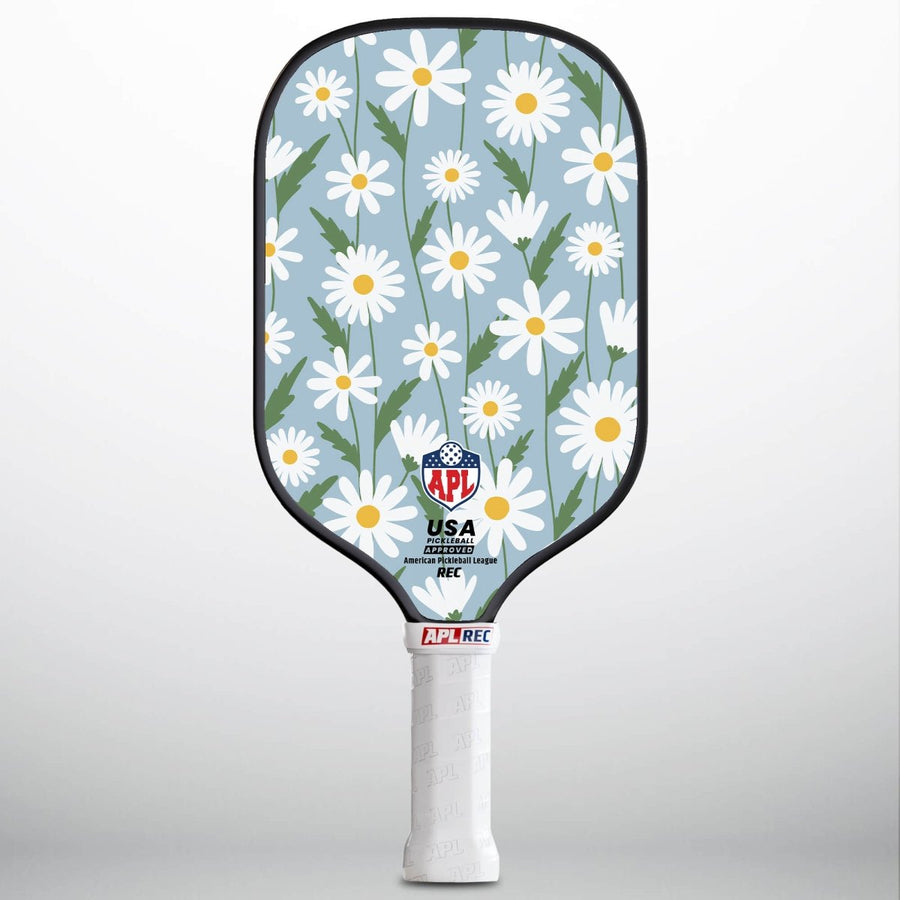Sun Flowers Best Pickleball Paddles for beginners  made in USA with fiber glass.