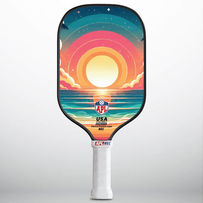 Sun Flowers Best Pickleball Paddles for beginners made in USA with  fiber glass.