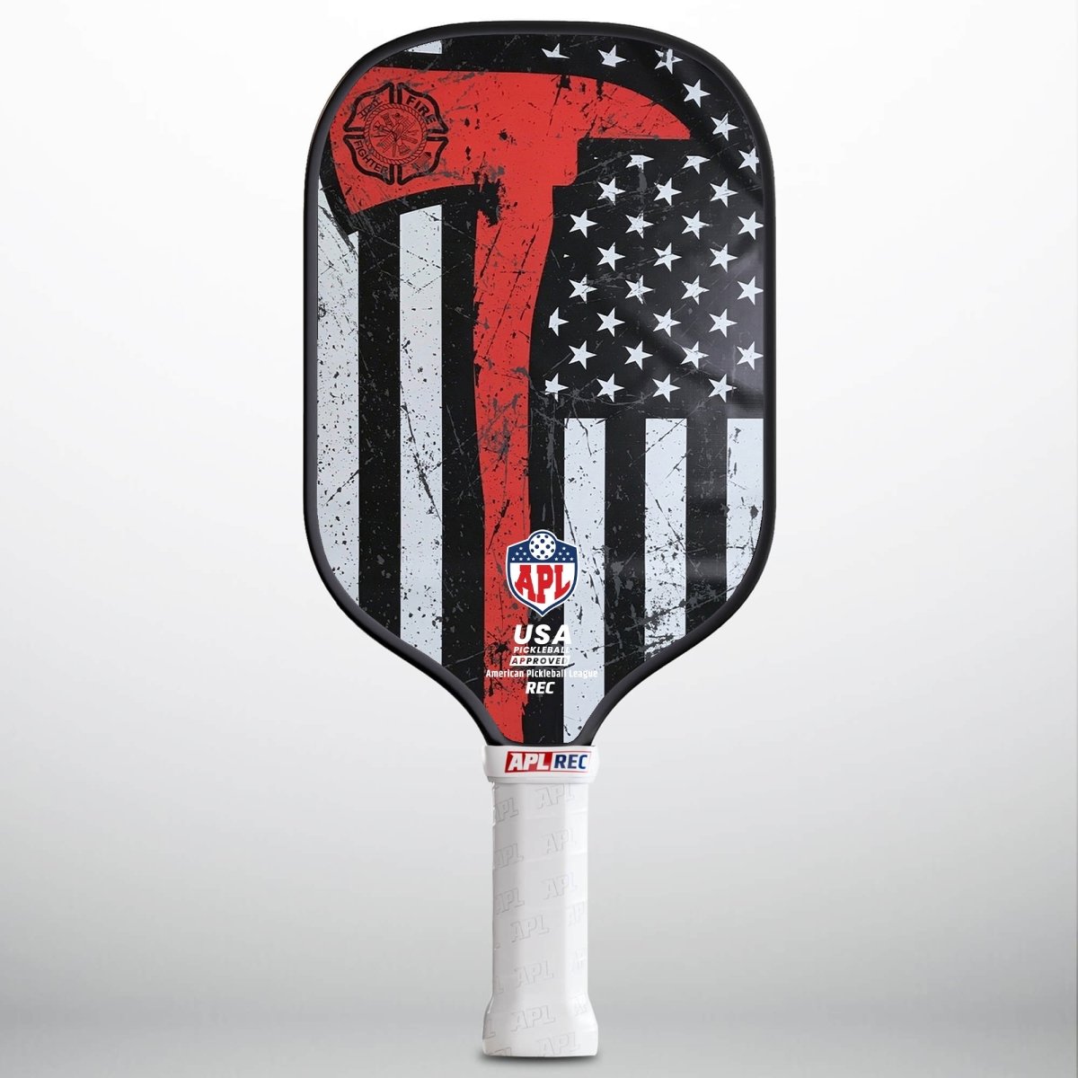 APL - Rustic Red Pickleball Paddle | 16mm Carbon Fiber | Best Pickleball Paddles | American Pickleball League