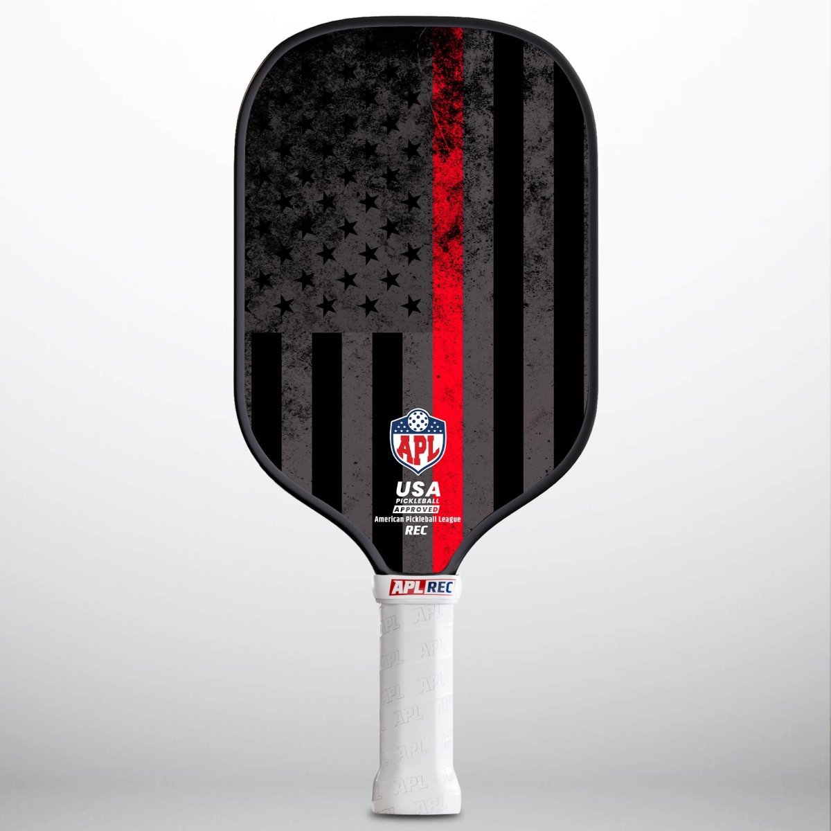 APL - Red Line Pickleball Paddle | 16mm Carbon Fiber | Best Pickleball Paddles | American Pickleball League