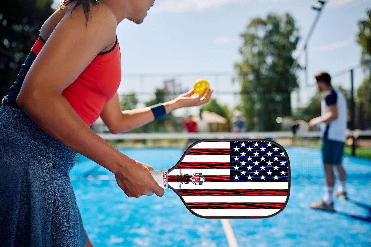 US flag top rated pickleball paddles recommended by pro players