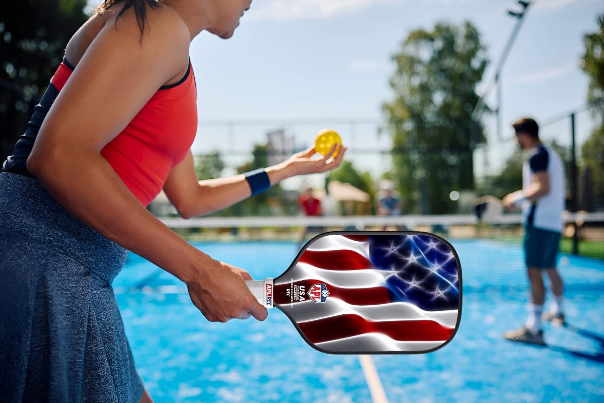 US flag cheap pickleball paddles under $100