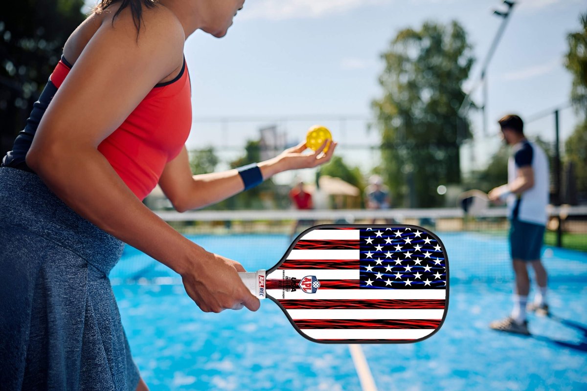 US flag top rated pickleball paddles recommended by pro players