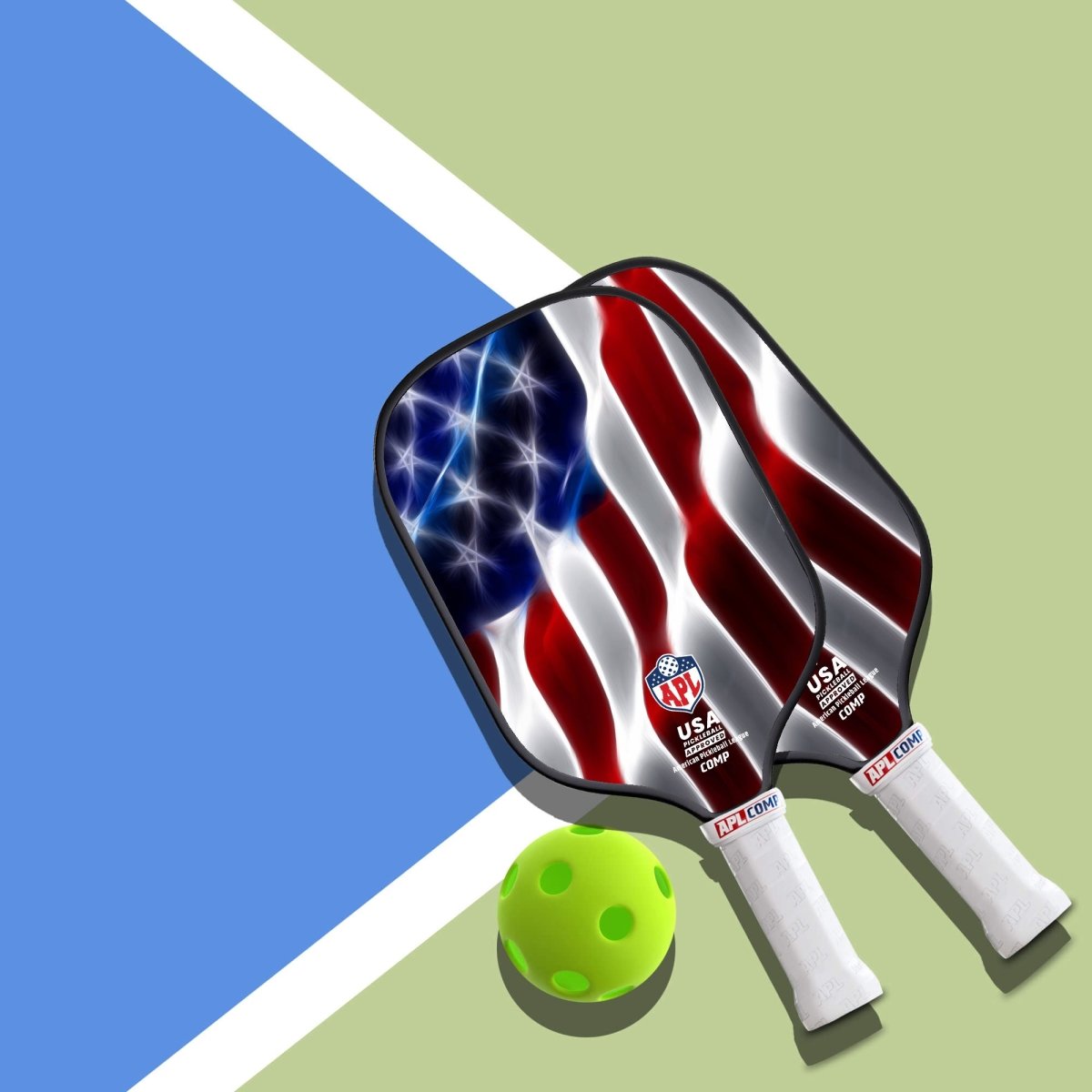 US flag cheap pickleball paddles under $100