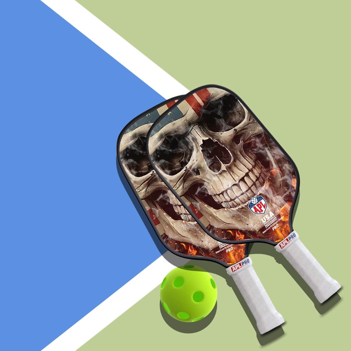 smoky skull best pickleball paddle for control, spin and power. 