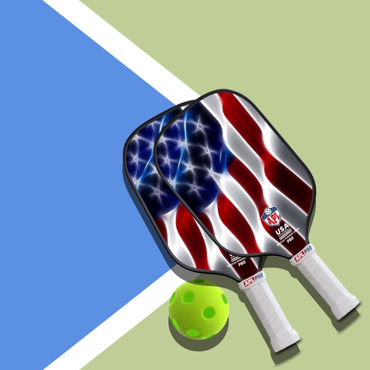 US flag cheap pickleball paddles under $100