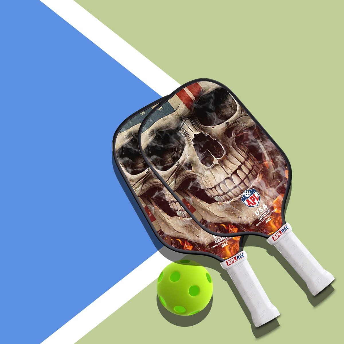 smoky skull best pickleball paddle for control, spin and power. 