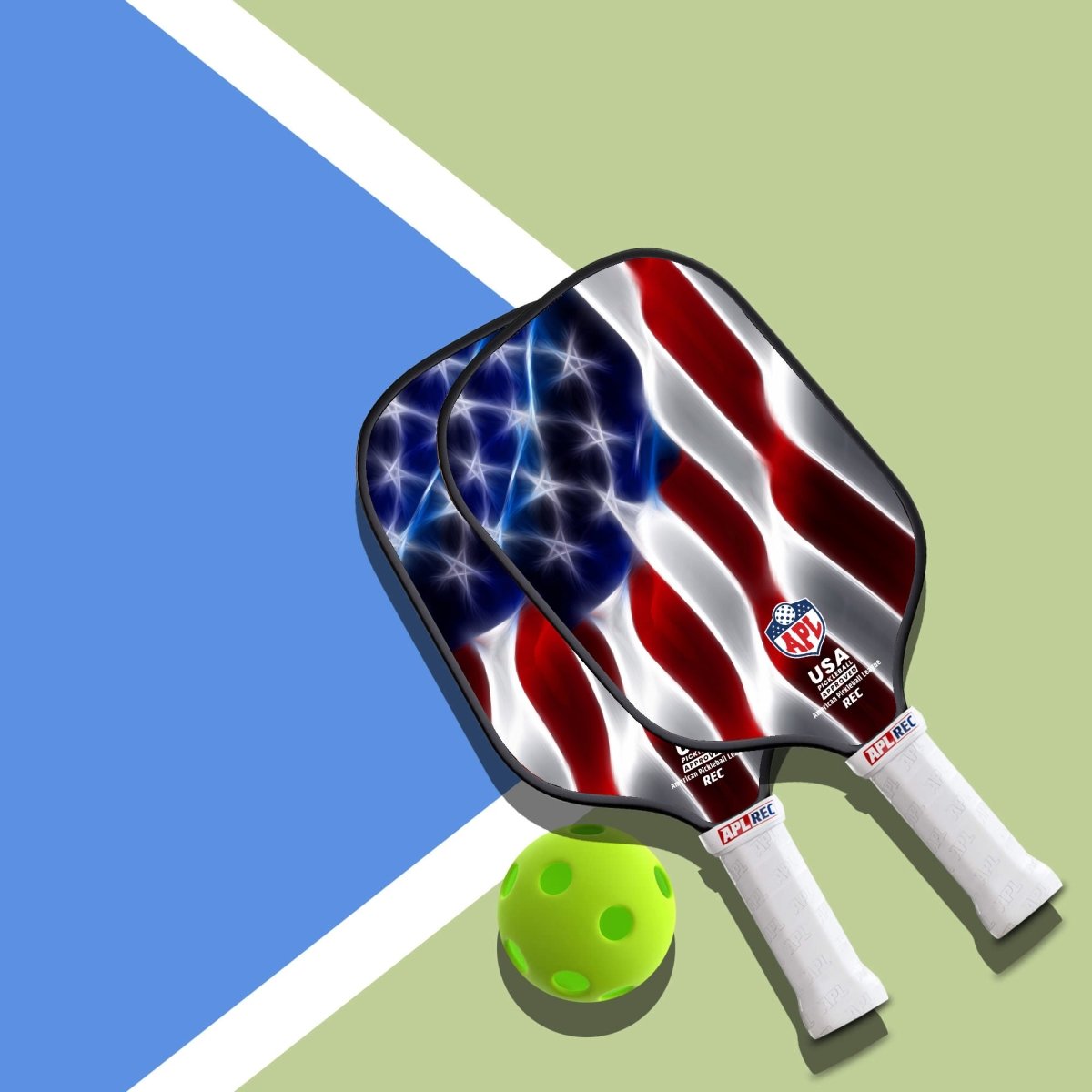 US flag cheap pickleball paddles under $100