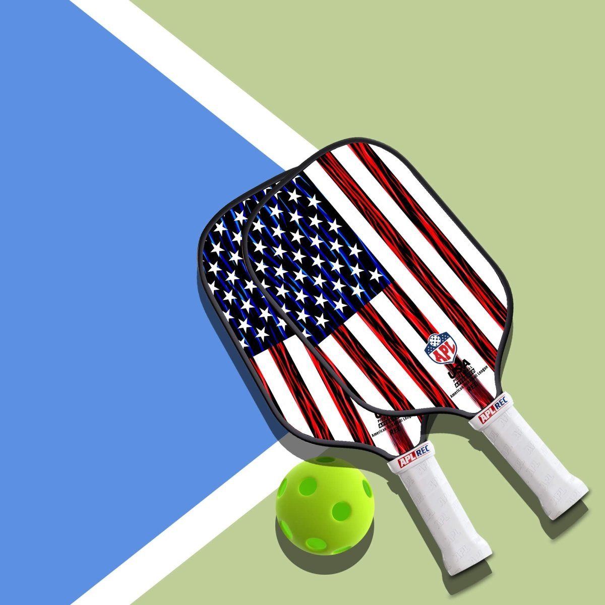 US flag top rated pickleball paddles recommended by pro players
