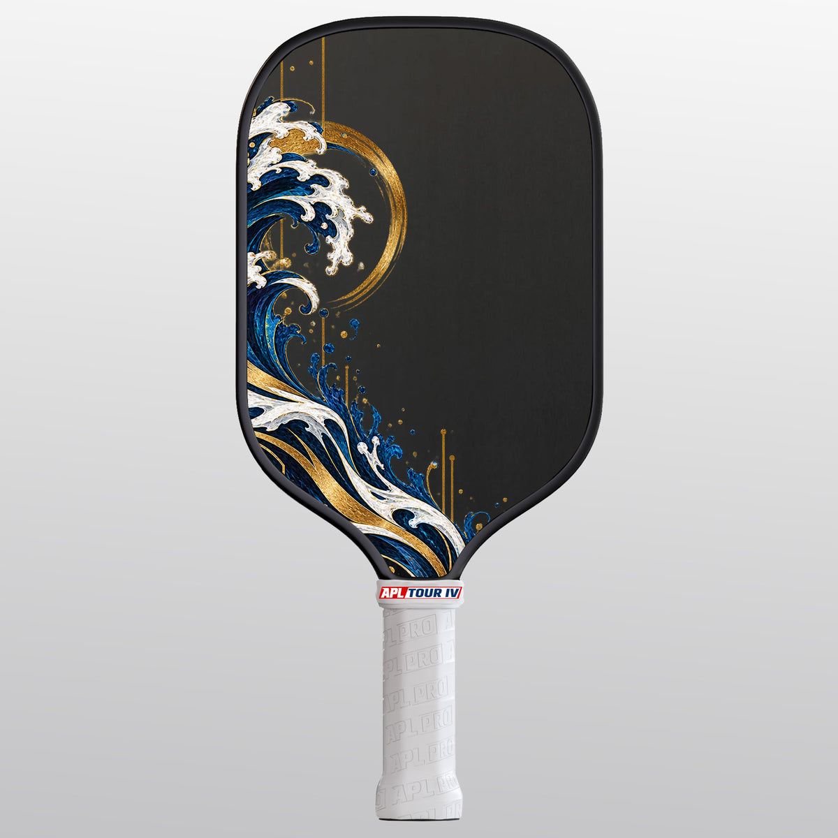 Blue & Gold Wave TOUR IV 16mm pickleball paddle