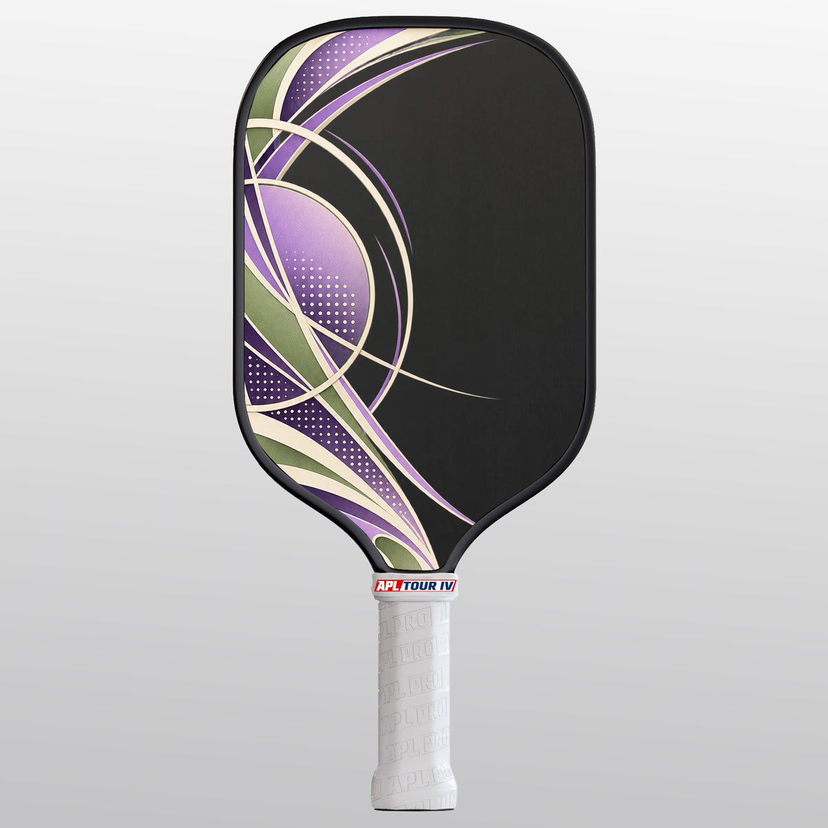 Lavender Geometry TOUR IV 16mm pickleball paddle