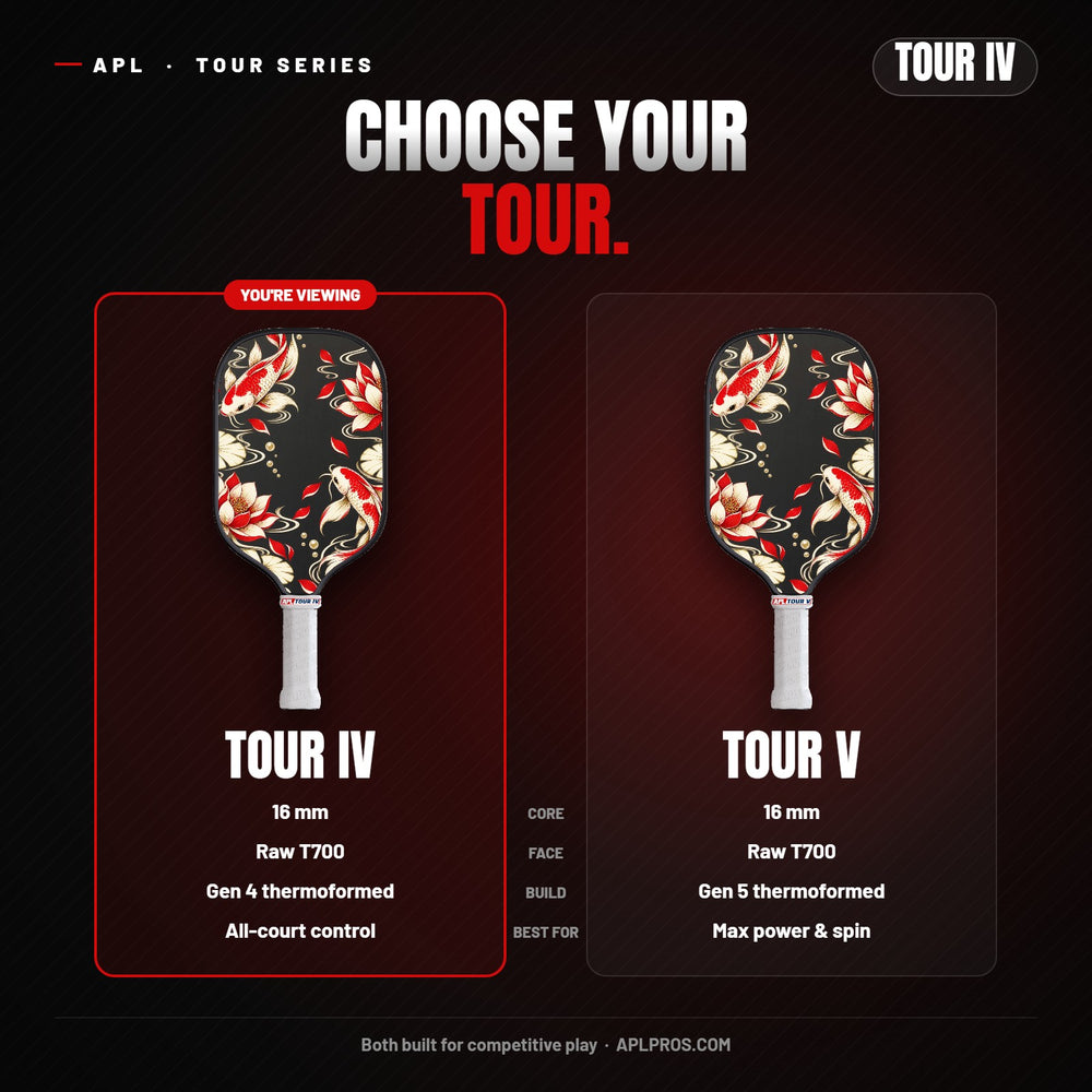 TOUR IV – TOUR IV vs TOUR V comparison