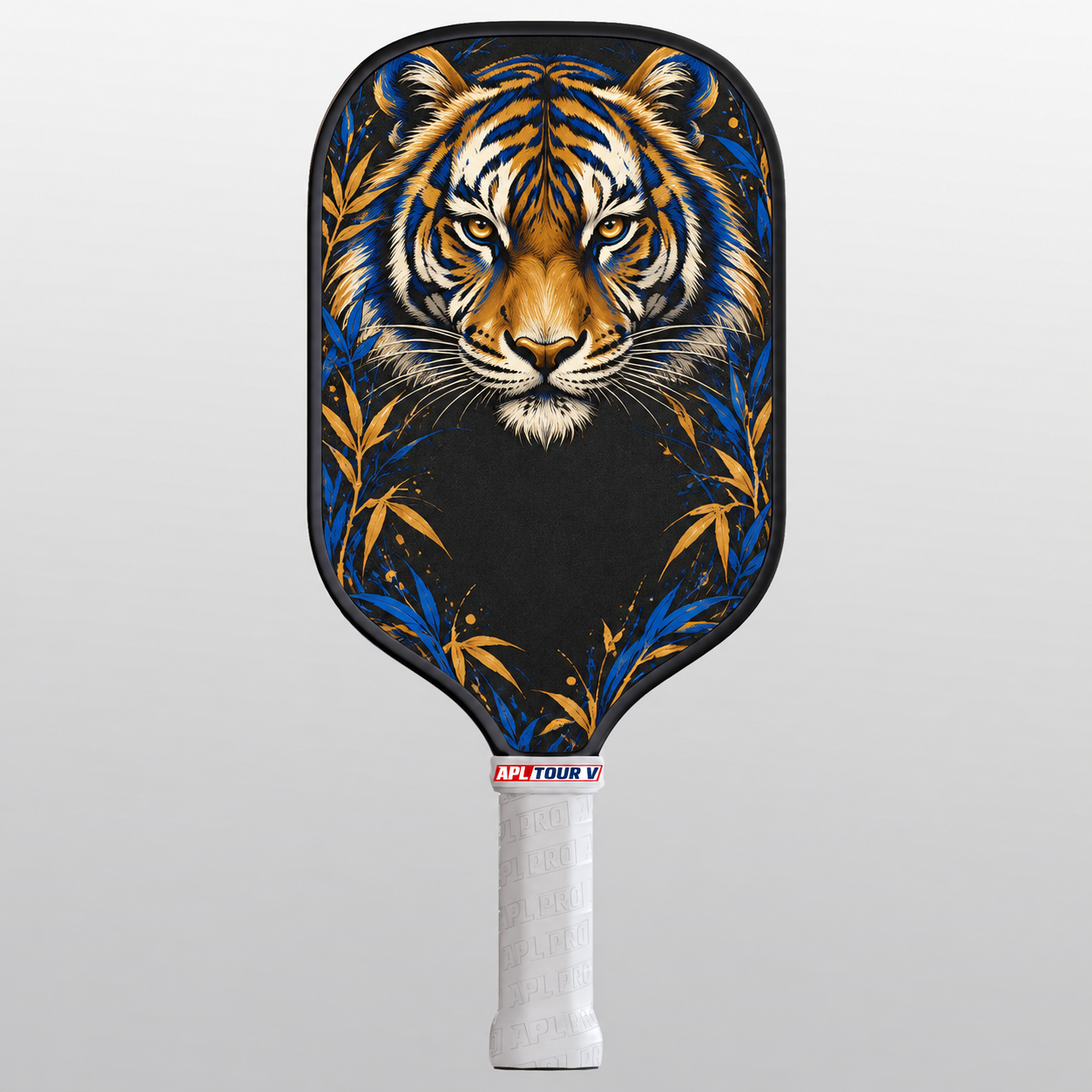 Cobalt Tiger TOUR V pickleball paddle, black edge guard