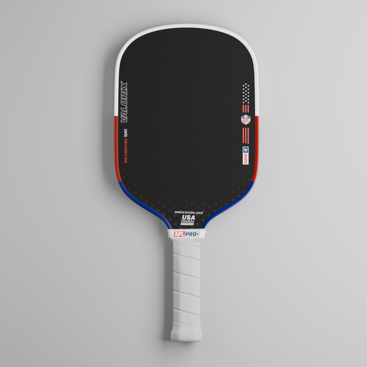 APL Valorix Pro+ 16mm Pickleball Paddle | Carbon Fiber | Gen 4 Thermoformed Foam Technology