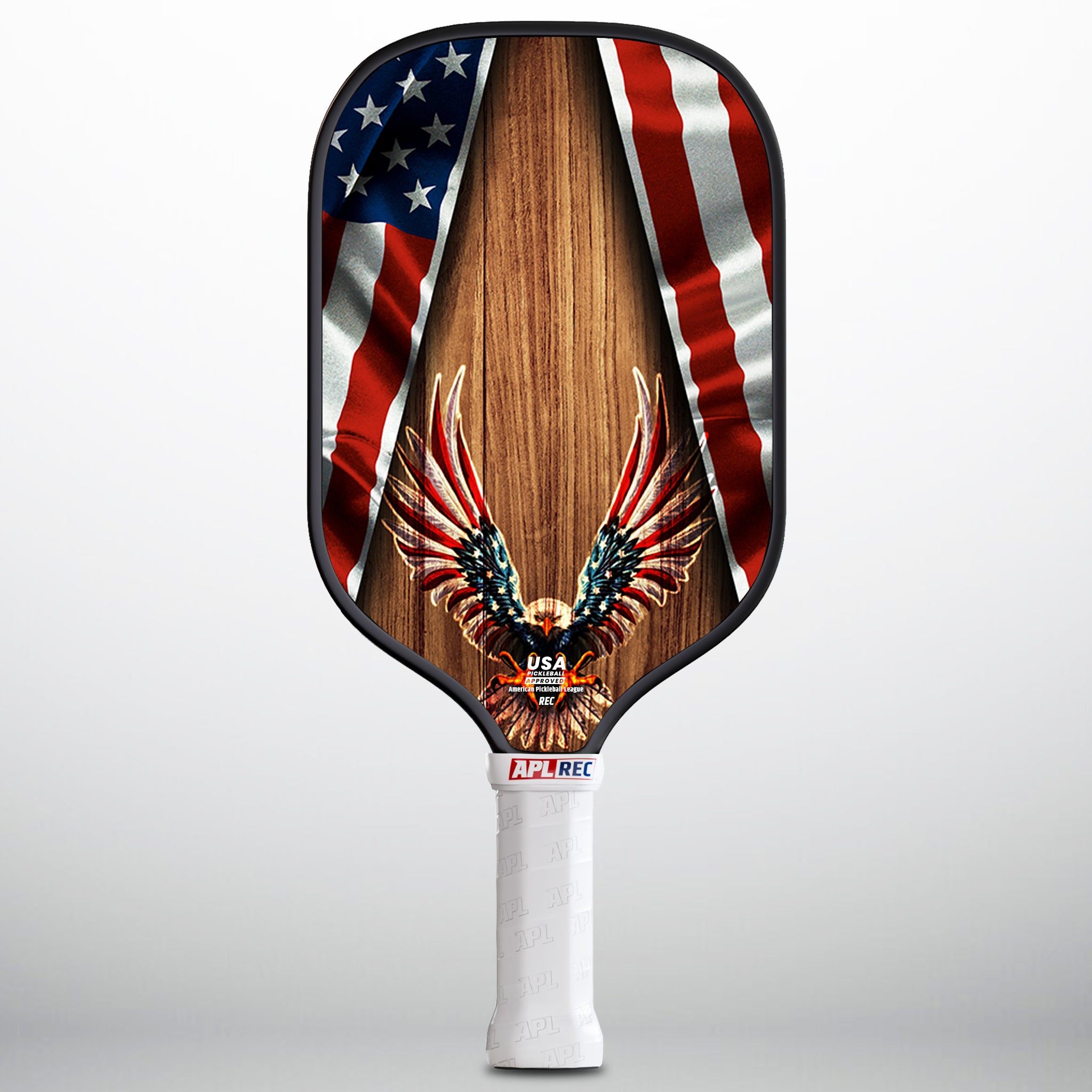 APL - Eagle Wood | 16mm Carbon Fiber | Best Pickleball Paddles | American Pickleball League